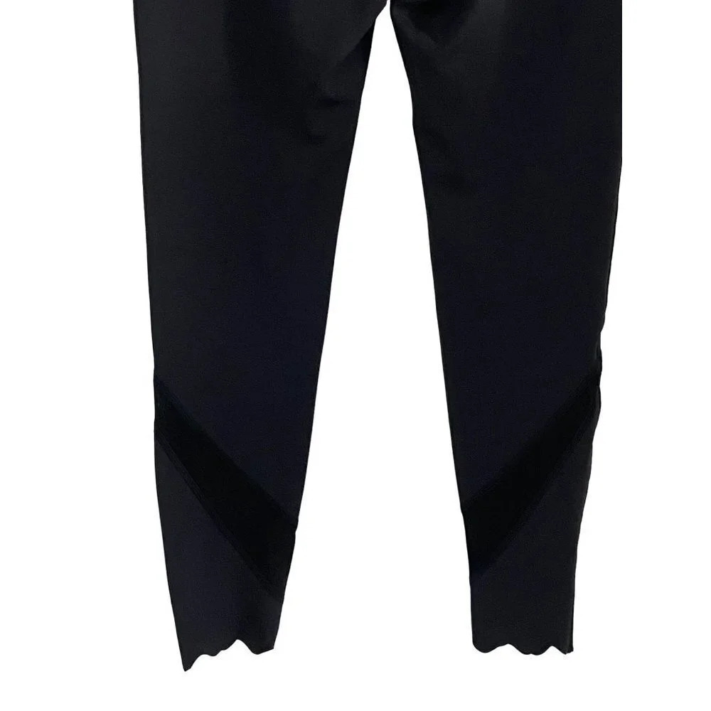 Peloton Move Scalloped Hem High Rise Leggings Black-sz Small - Picture 11 of 12